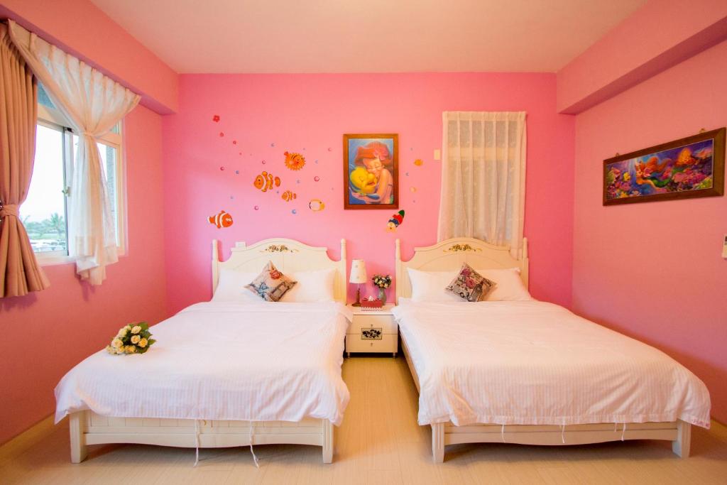 Postel nebo postele na pokoji v ubytování Vicking Guesthouse