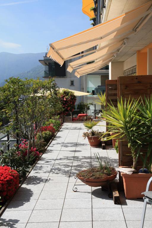 Zahrada ubytování Hotel Garni Morettina