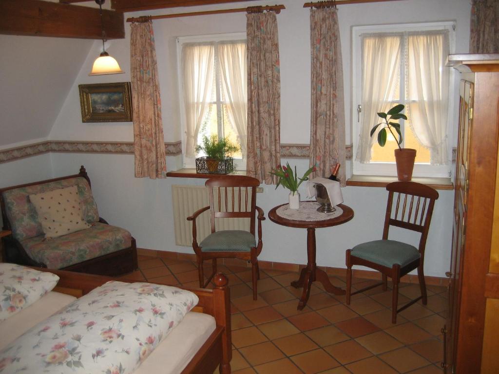Posezení v ubytování Hotel Gerberhaus