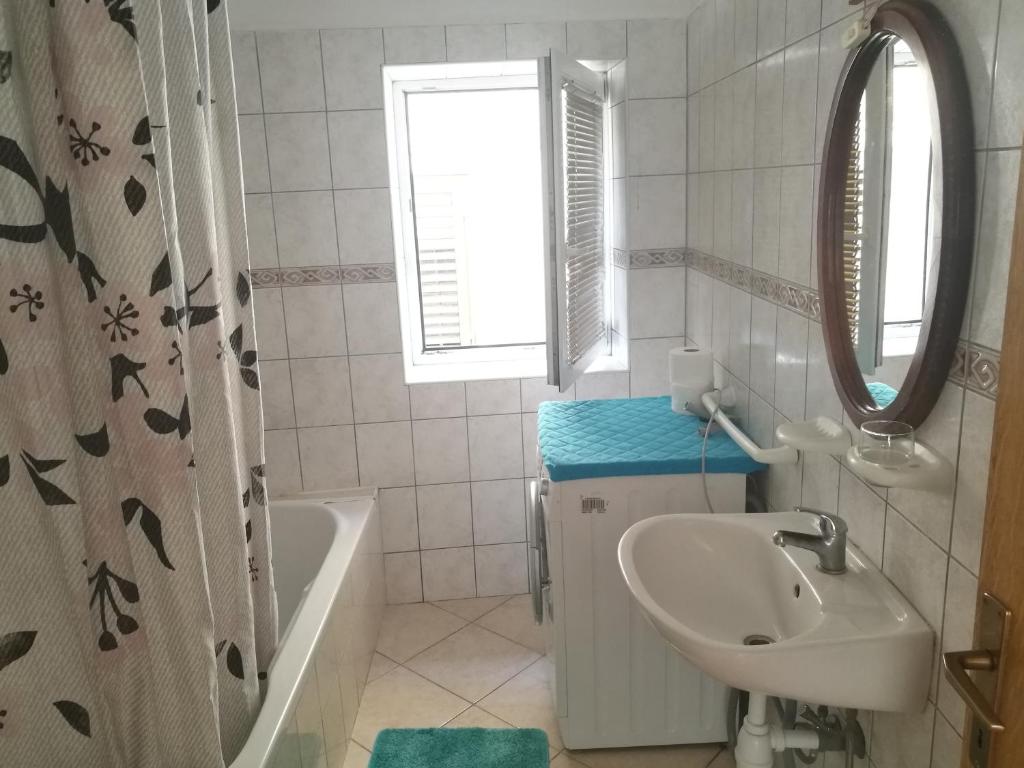 Koupelna v ubytování Apartments Ani