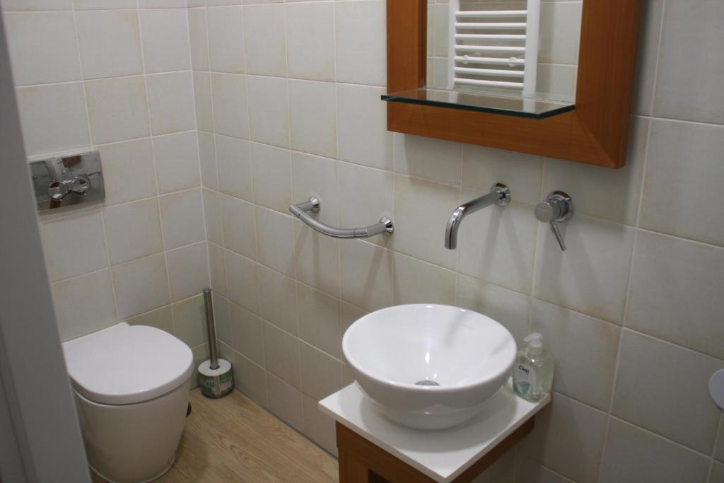 Koupelna v ubytování Hostel Sopot Centrum