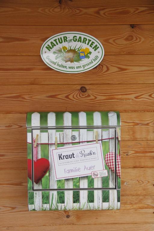 Certifikát, hodnocení, plakát nebo jiný dokument vystavený v ubytování Kraut & Ruabn - Stadl