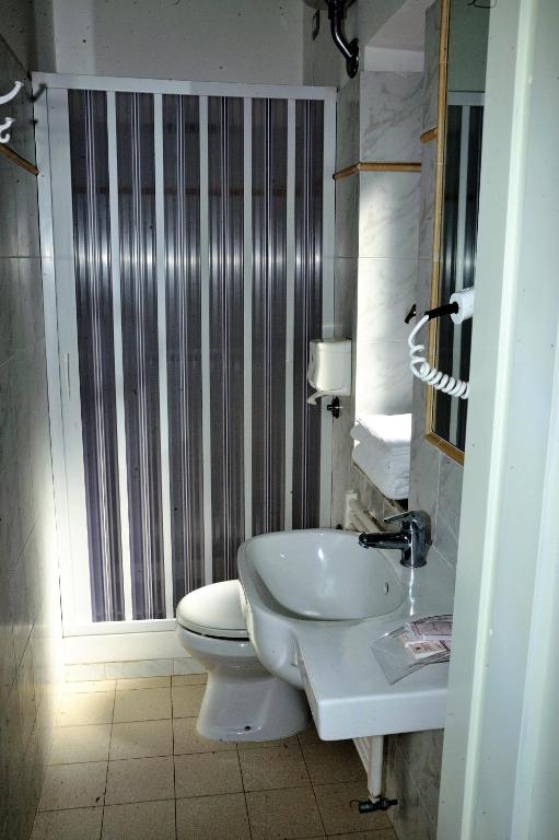Koupelna v ubytování Hotel Il Casale