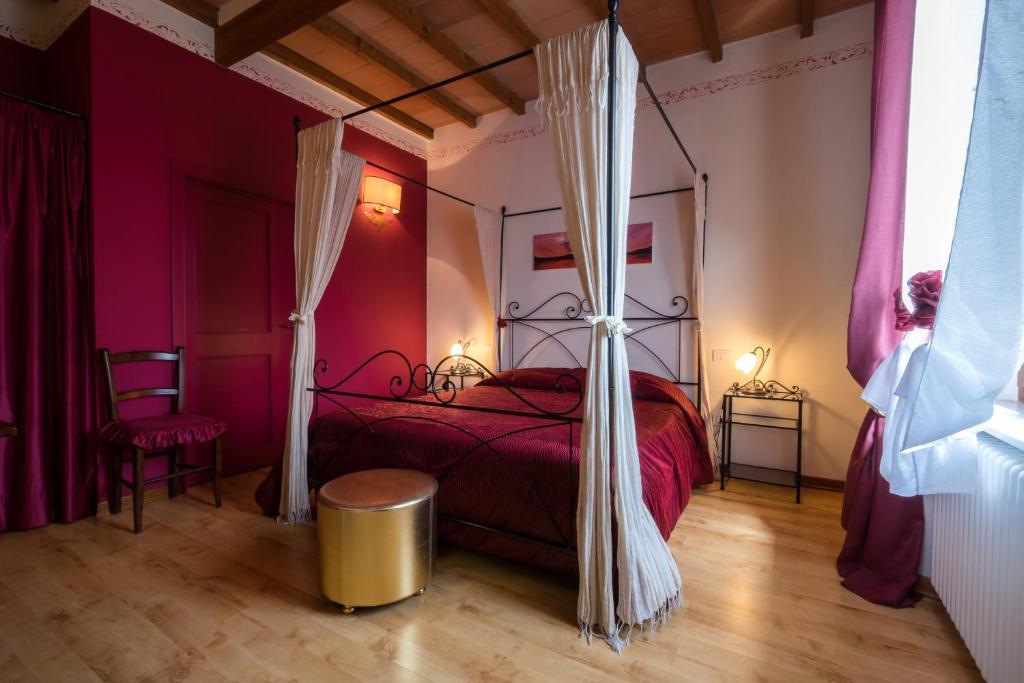 Giannetti Bed & Breakfast emeletes ágyai egy szobában