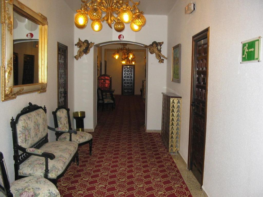 TV a/nebo společenská místnost v ubytování Hotel Nico