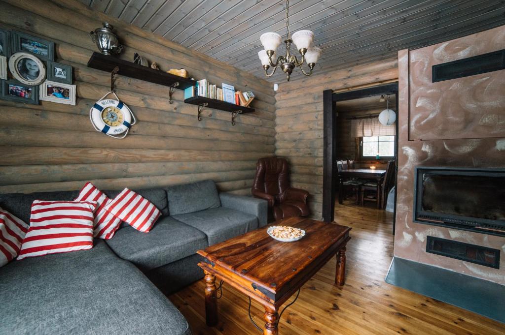 Posezení v ubytování Spitham Holiday Homes