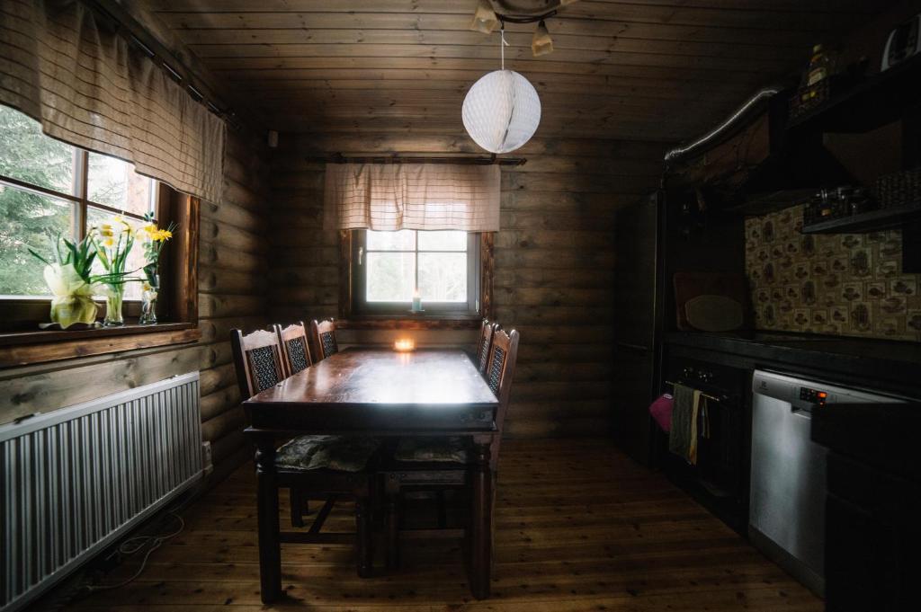 Kuchyň nebo kuchyňský kout v ubytování Spitham Holiday Homes