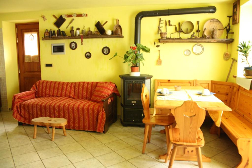 Posedenie v ubytovaní B&B La Borma di Pombo
