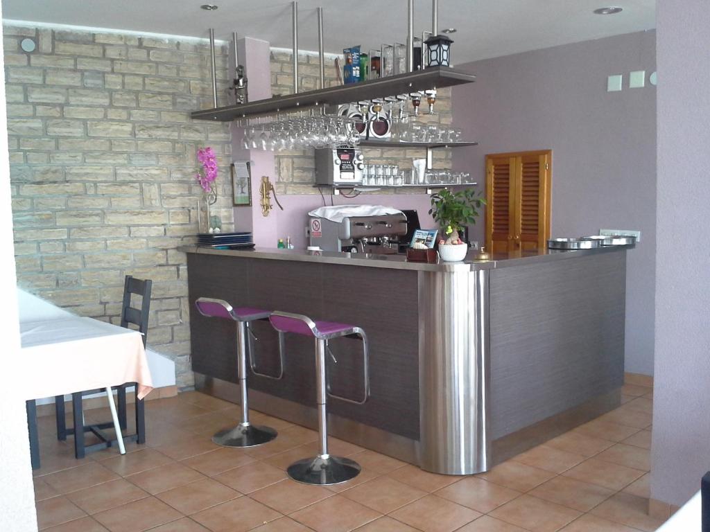 The lounge or bar area at Pansion Alen - Dugi otok