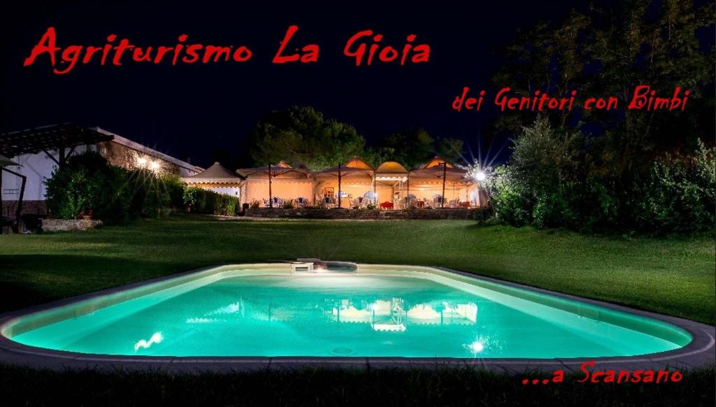 Bazén v ubytování Agriturismo la Gioia nebo v jeho okolí