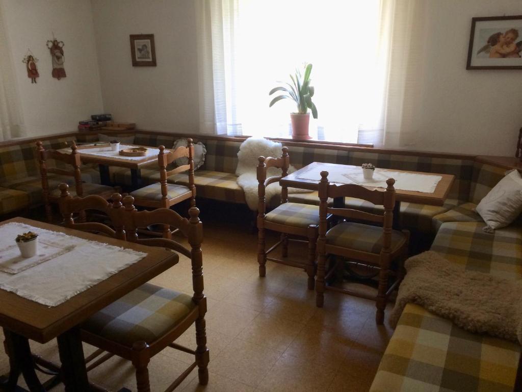 Posezení v ubytování Garnì Serena