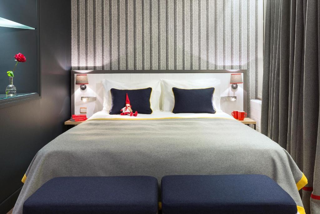 Кровать или кровати в номере Araucaria Hotel & Spa