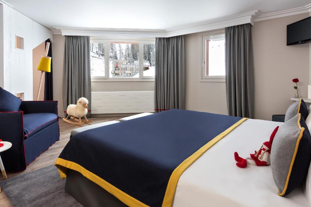 Кровать или кровати в номере Araucaria Hotel & Spa