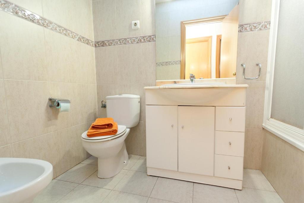 Kúpeľňa v ubytovaní Penthouse Vallespir