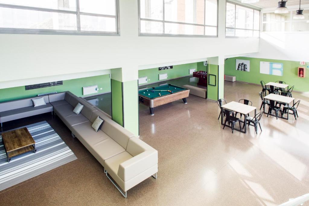 Posezení v ubytování Residencia Universitaria Resa As Burgas