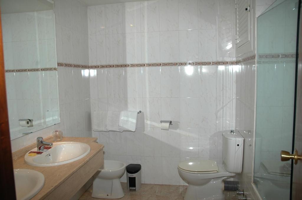 Kúpeľňa v ubytovaní Hotel Real Castellon