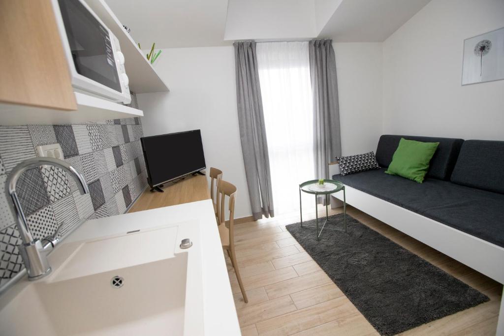 Posezení v ubytování Apartma Grže