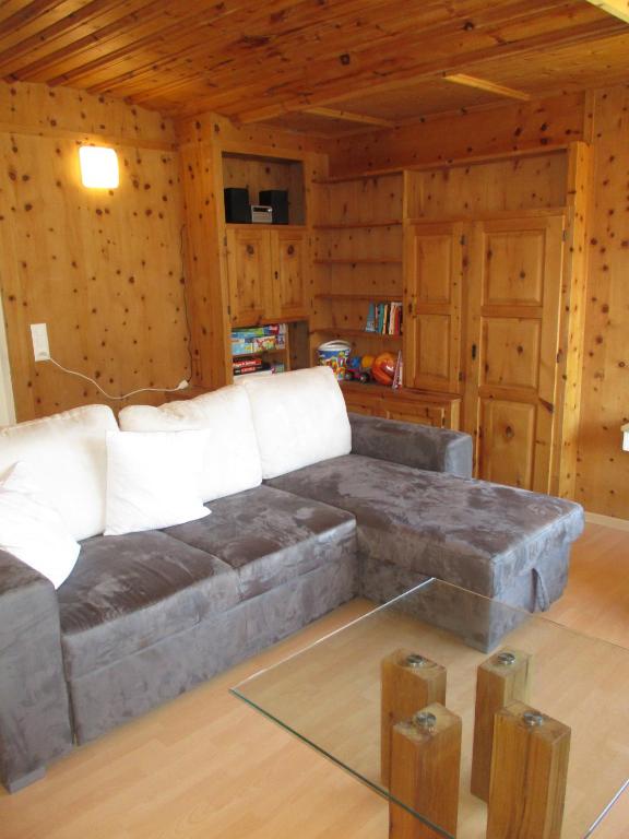 Posezení v ubytování Apartment Bünda