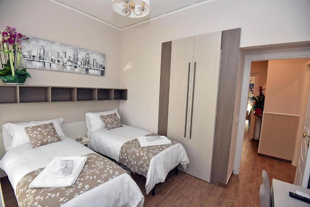 Postel nebo postele na pokoji v ubytování B&B Paradiso Relais