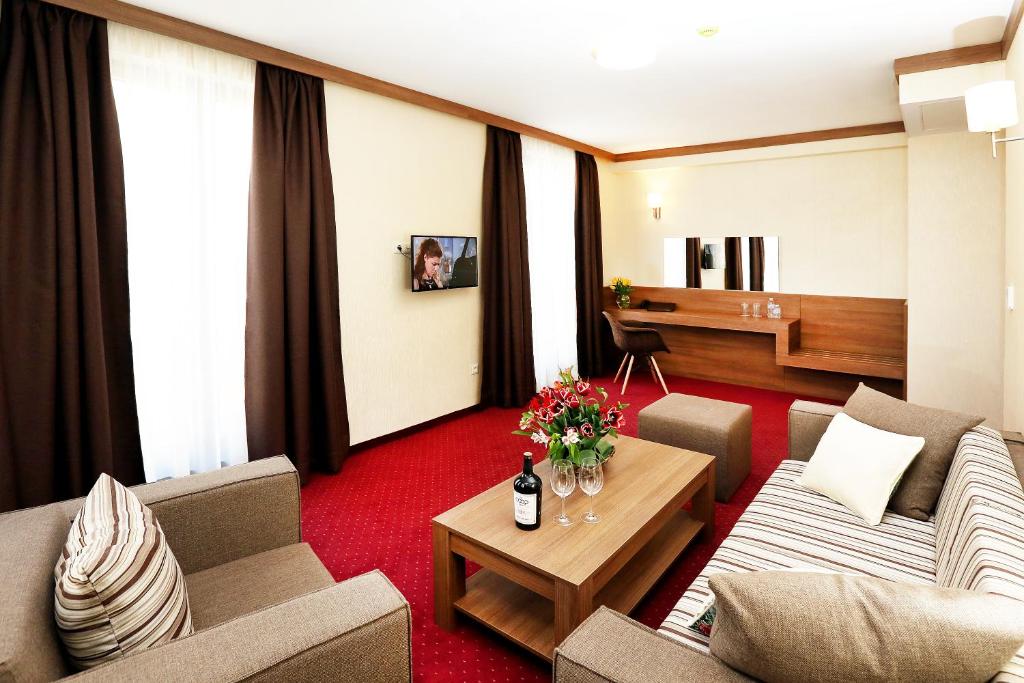 Posezení v ubytování Hotel COOP, Sofia