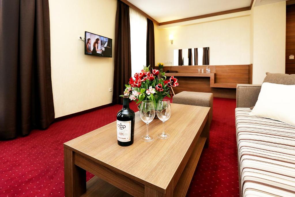 Nápoje v ubytování Hotel COOP, Sofia