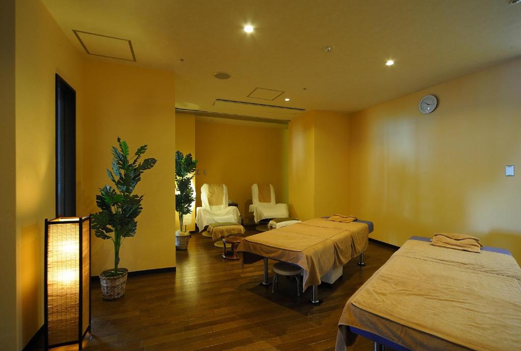 Lázně a/nebo wellness v ubytování New Welcity Yugawara