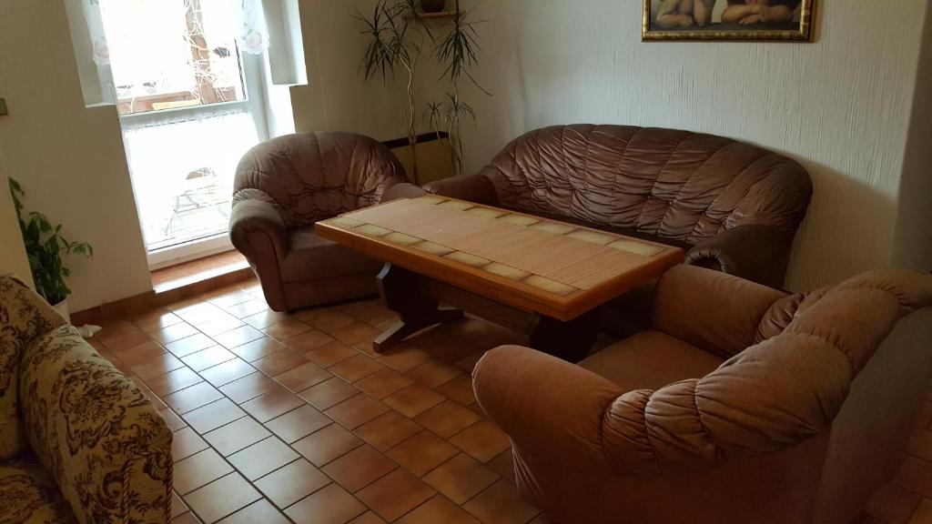 Posezení v ubytování Pension U Dubu