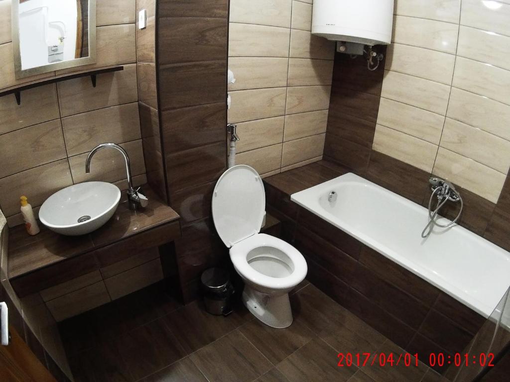 Kúpeľňa v ubytovaní Like Apartman