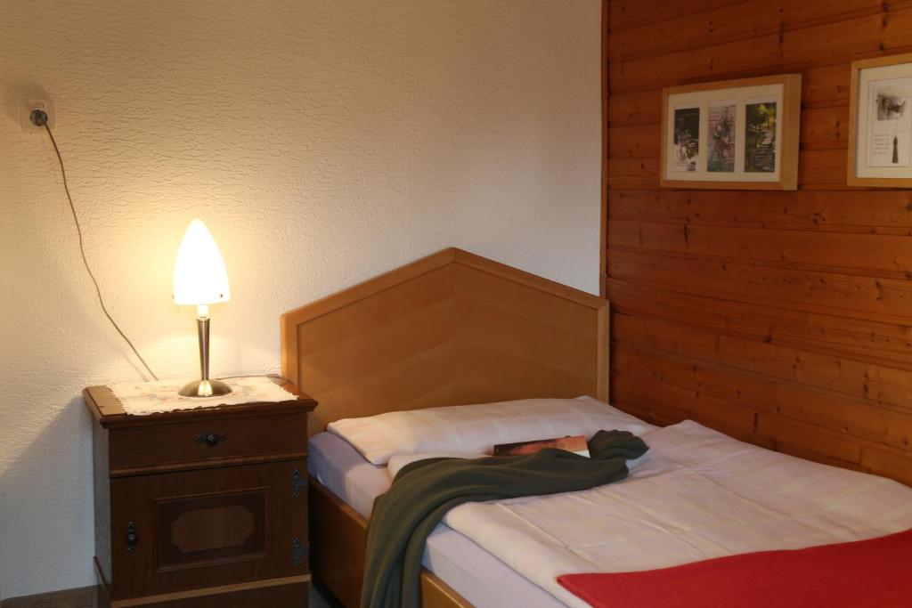 Postel nebo postele na pokoji v ubytování Bio & Vegi Pension Krennleiten