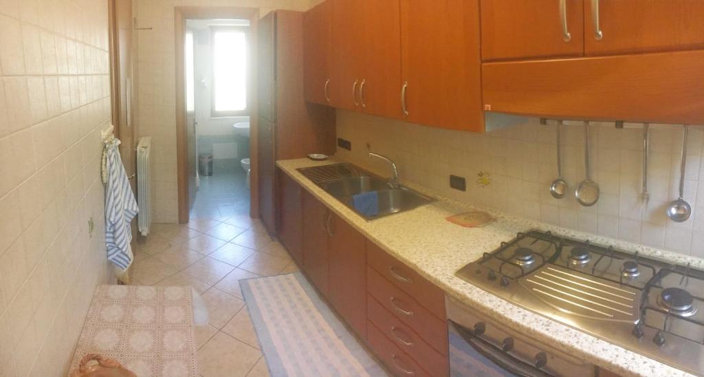 Kuchnia lub aneks kuchenny w obiekcie B&B Villa Giglio