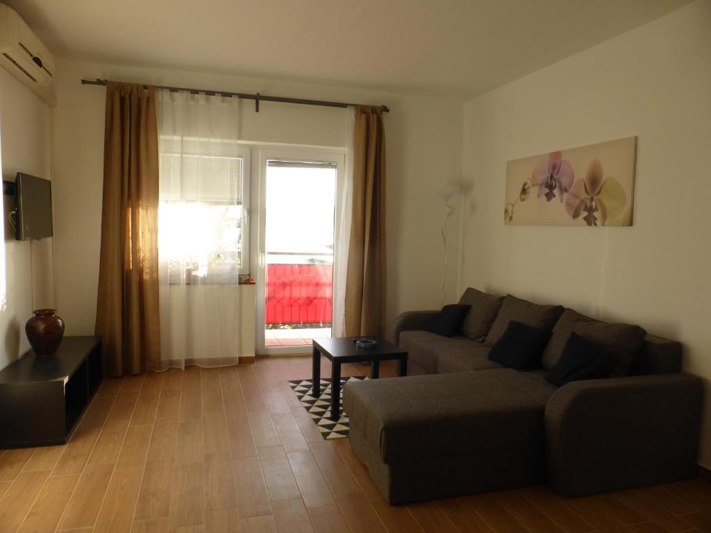 Posezení v ubytování Apartments Adria