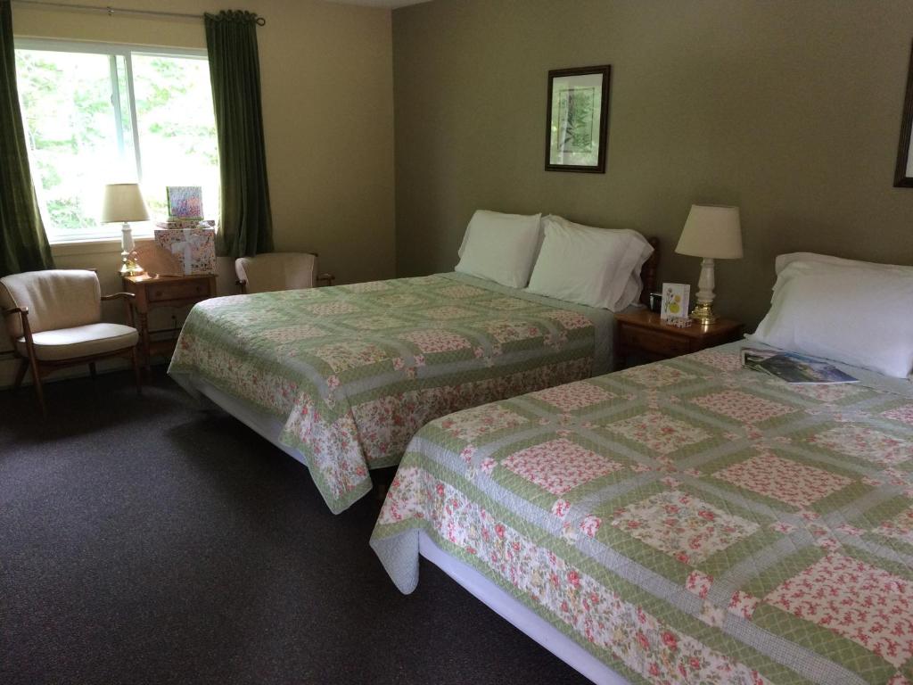 Voodi või voodid majutusasutuse Aerie Inn of Vermont toas