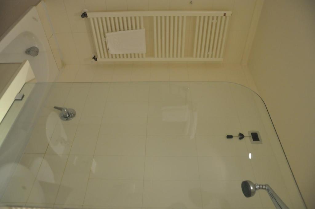 Koupelna v ubytování Grand Hotel Olimpo