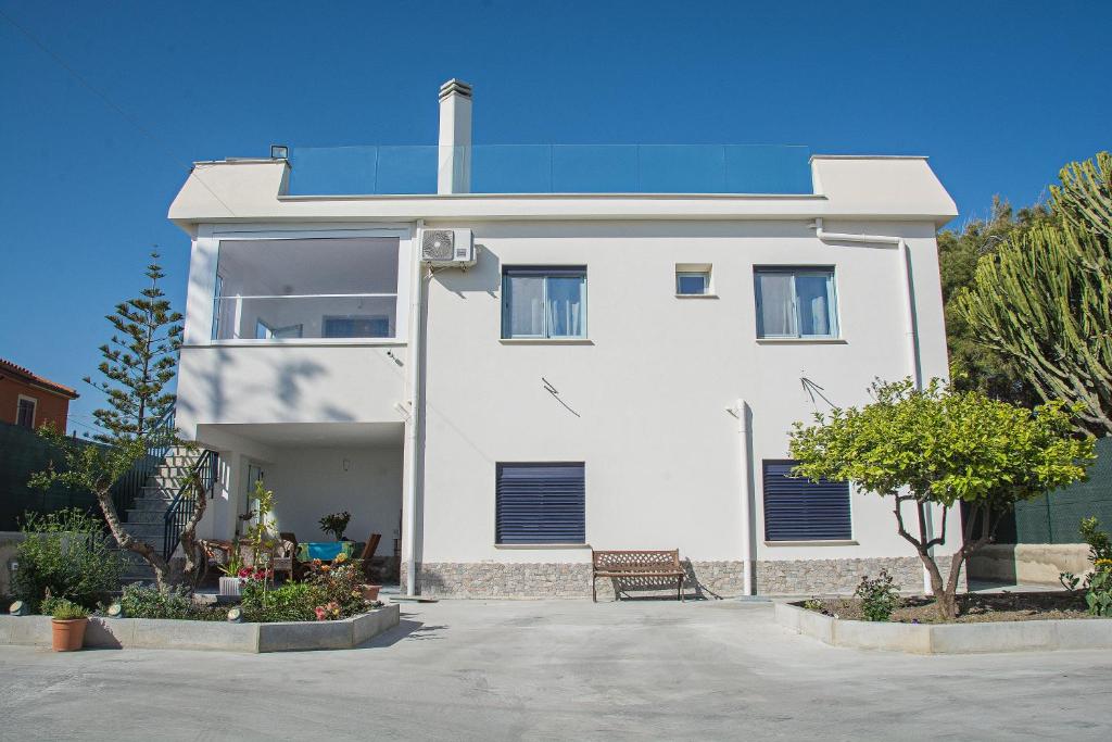 Budova, kde se bed and breakfast nachází