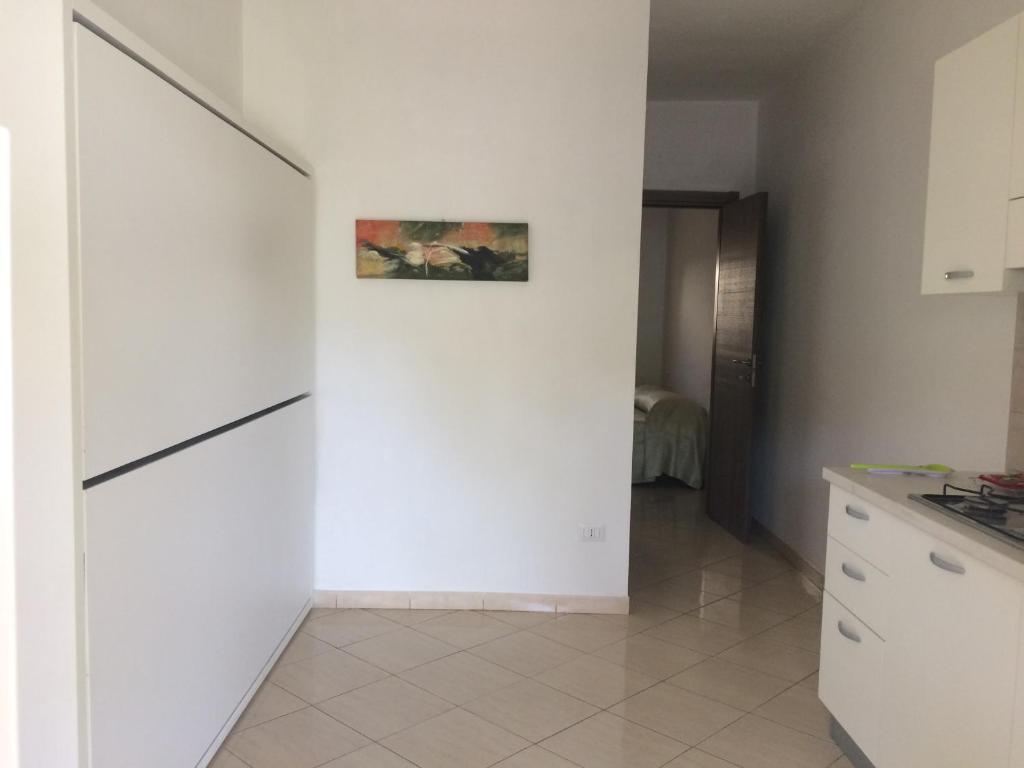 Kuchyň nebo kuchyňský kout v ubytování Kimera Beach Apartments
