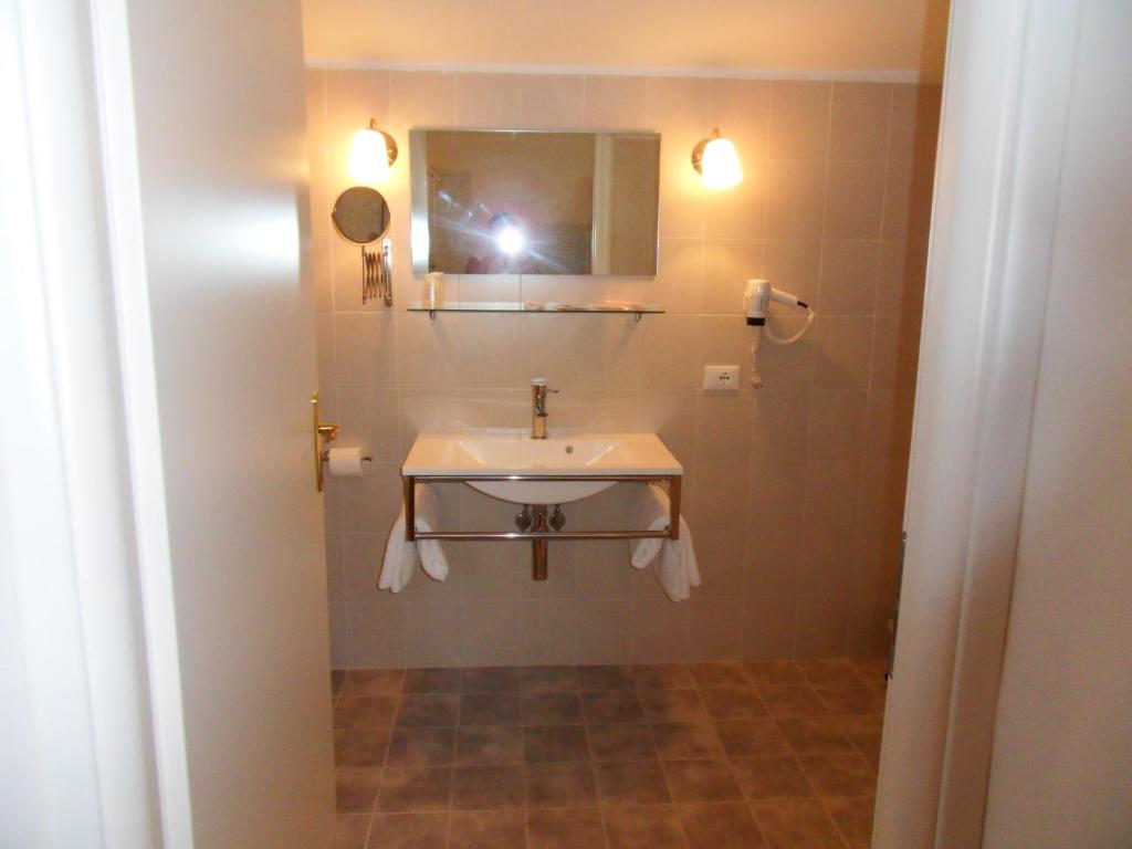 Koupelna v ubytování Hotel Il Casale