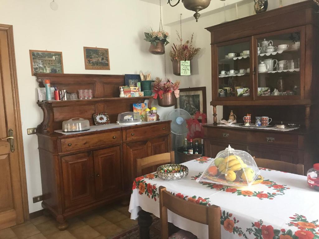 Kuchyň nebo kuchyňský kout v ubytování B&B Relax