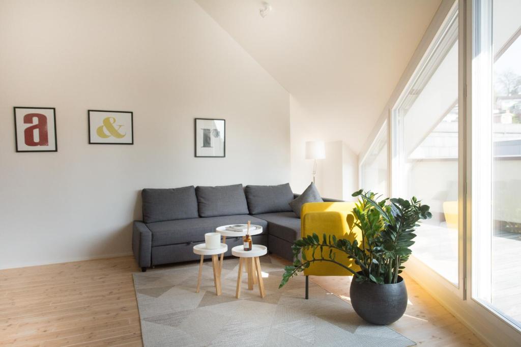Posezení v ubytování Top City Center Apartments location next to Lion Monument