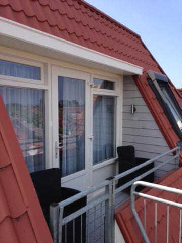 Balkón nebo terasa v ubytování Kodde Apartments