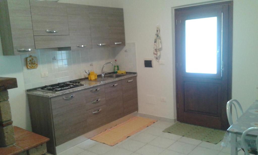 Kuchyň nebo kuchyňský kout v ubytování Il Fontanile