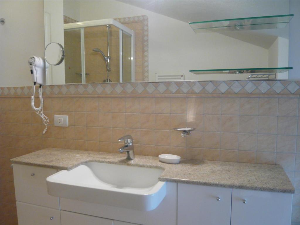 Koupelna v ubytování Relais Villa Selle