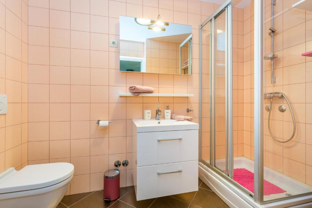Kúpeľňa v ubytovaní Luxury penthouse Prestige near the sea