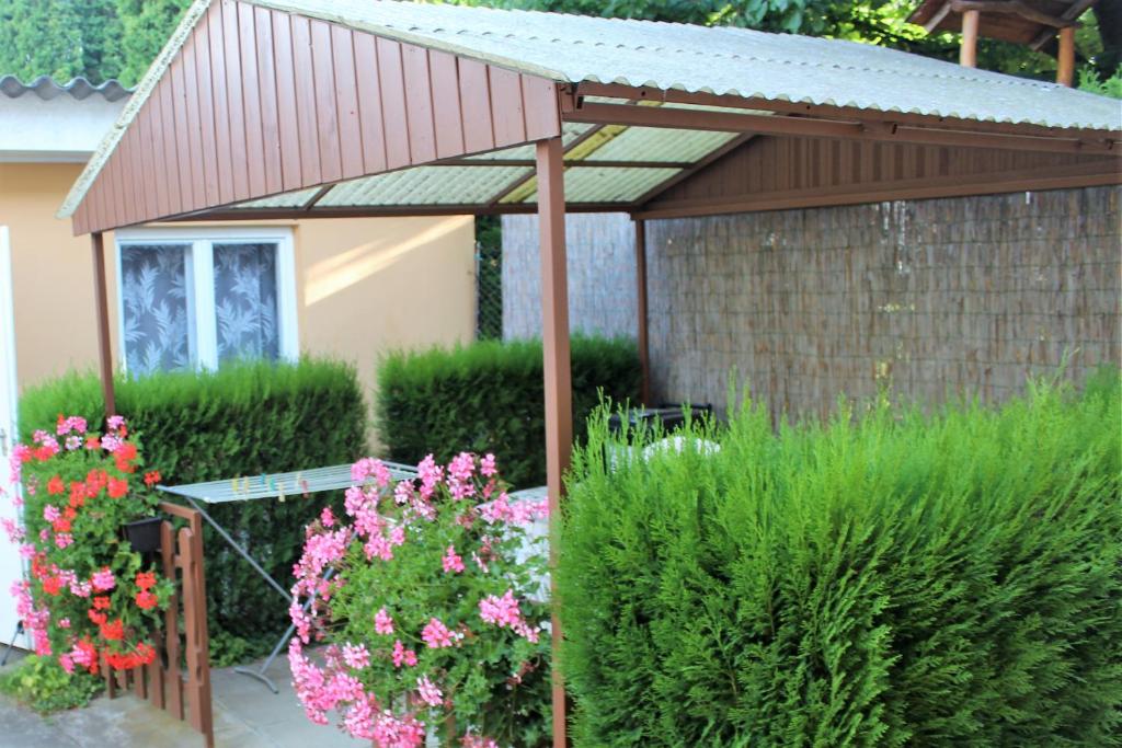 Zahrada ubytování Altan Apartments