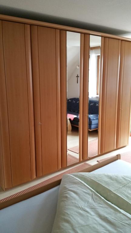Postel nebo postele na pokoji v ubytování Haus Grundner