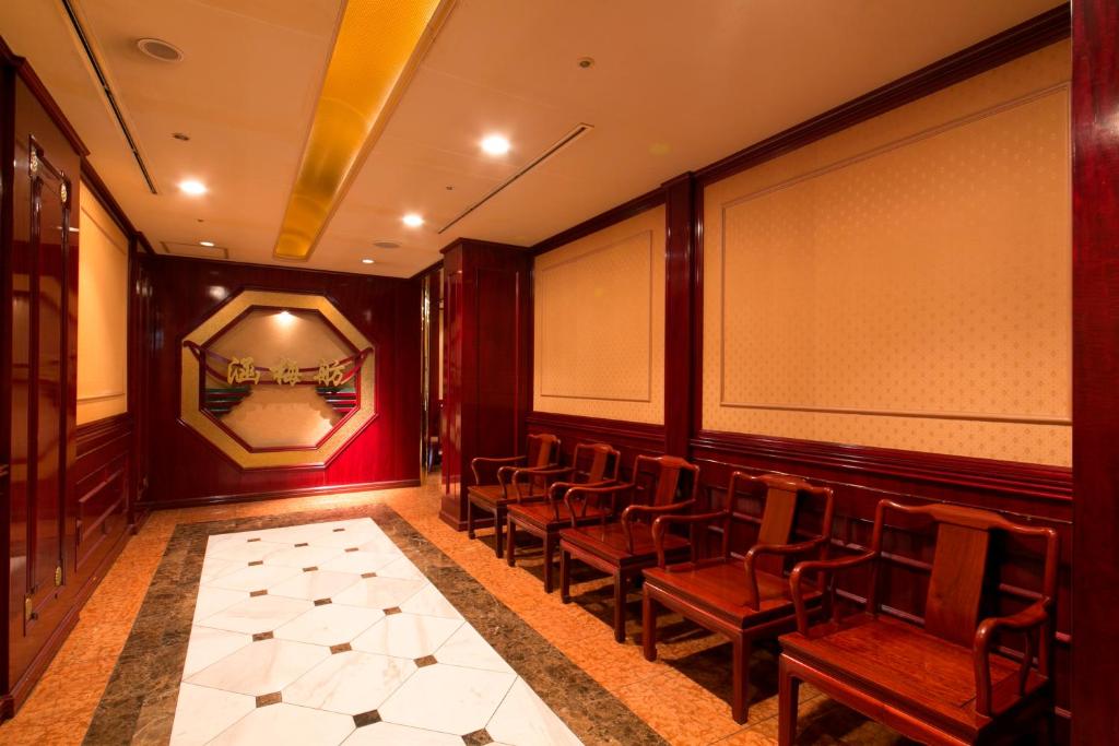 Posezení v ubytování Meitetsu Grand Hotel