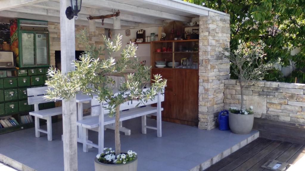 Patio alebo iná vonkajšia časť ubytovania Sobe Dragić