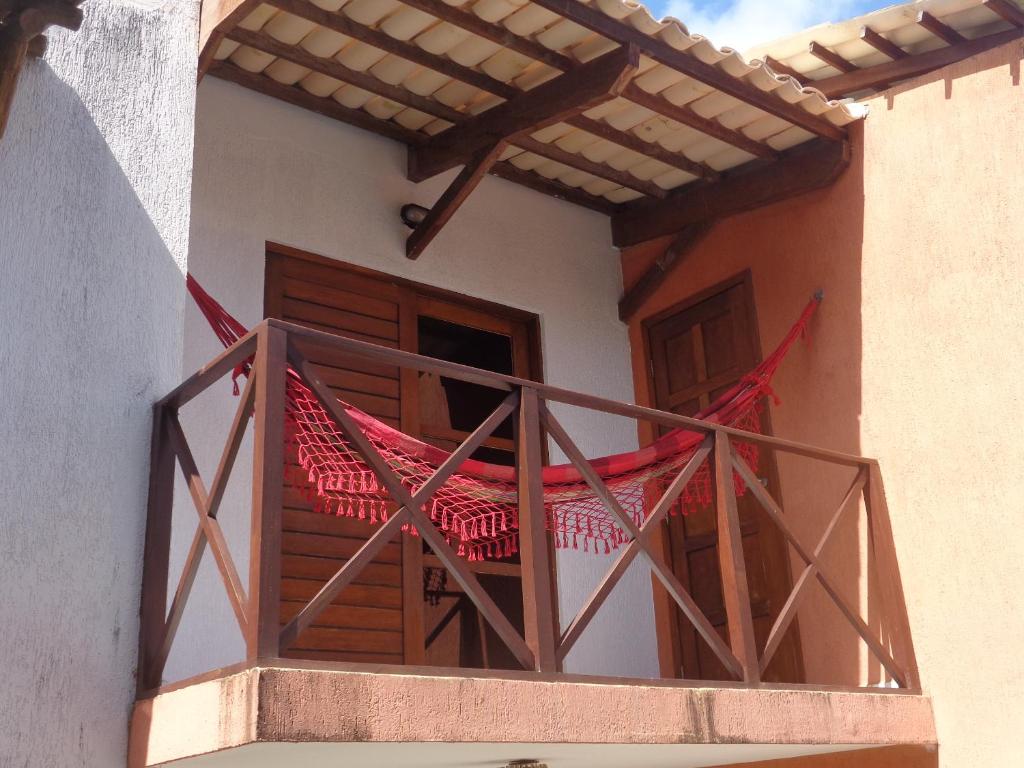 Balcon ou terrasse dans l'établissement Apartamento Recanto dos Golfinhos