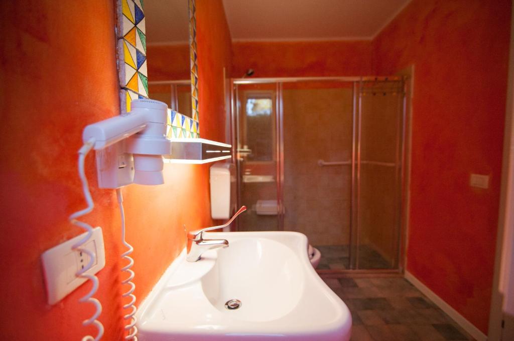 Koupelna v ubytování Suite House L'Isola Che Non C'è