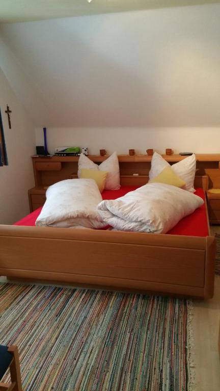 Postel nebo postele na pokoji v ubytování Appartement Grundner