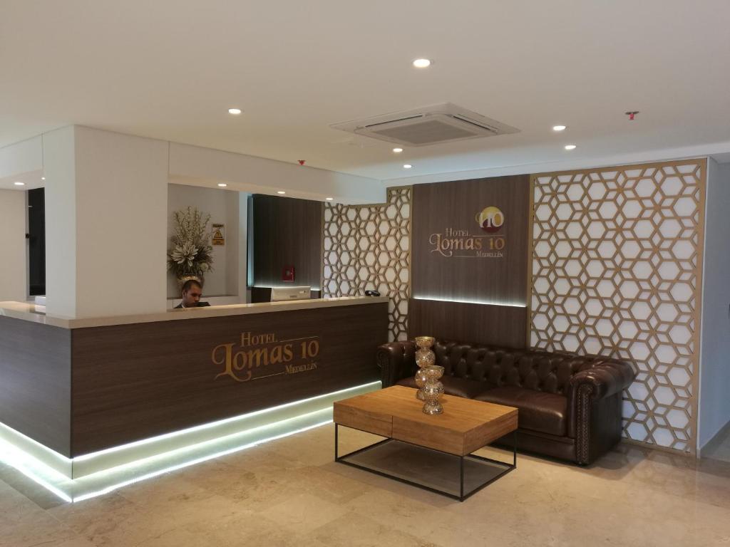 Posezení v ubytování Hotel Lomas 10 Medellin